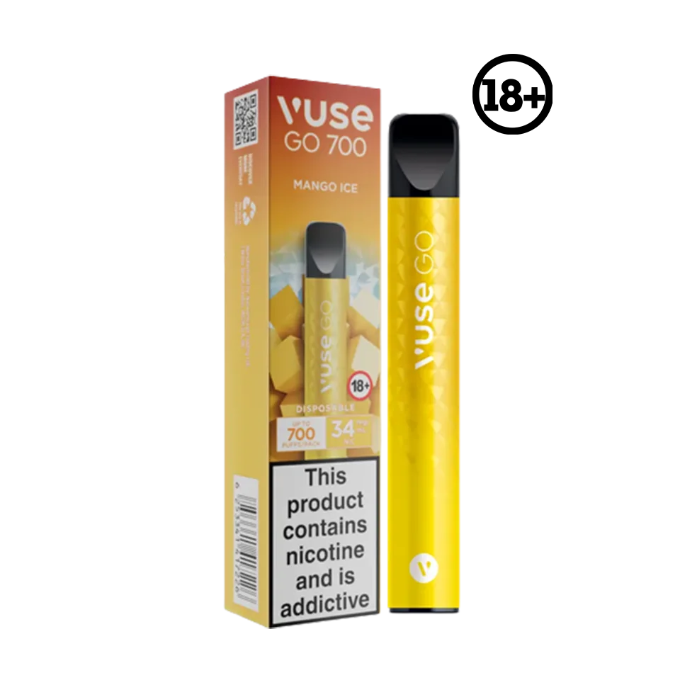 mango ice vuse go Disposable 34mg 700 Puff – Elite Cigs & Vaporizers Local and Online Smoke Flavors:B-Burst (formerly B-Pop) Flavour-Blackcurrant