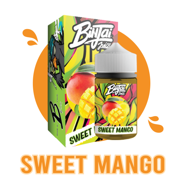sweet mango vape juice Bombo eLiquids