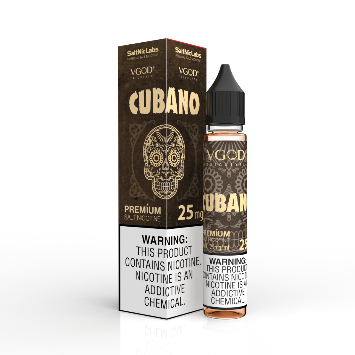 CUBANO VGOD SALT NIC RICH CREAMY E LIQUID 30ML Elite Cigs