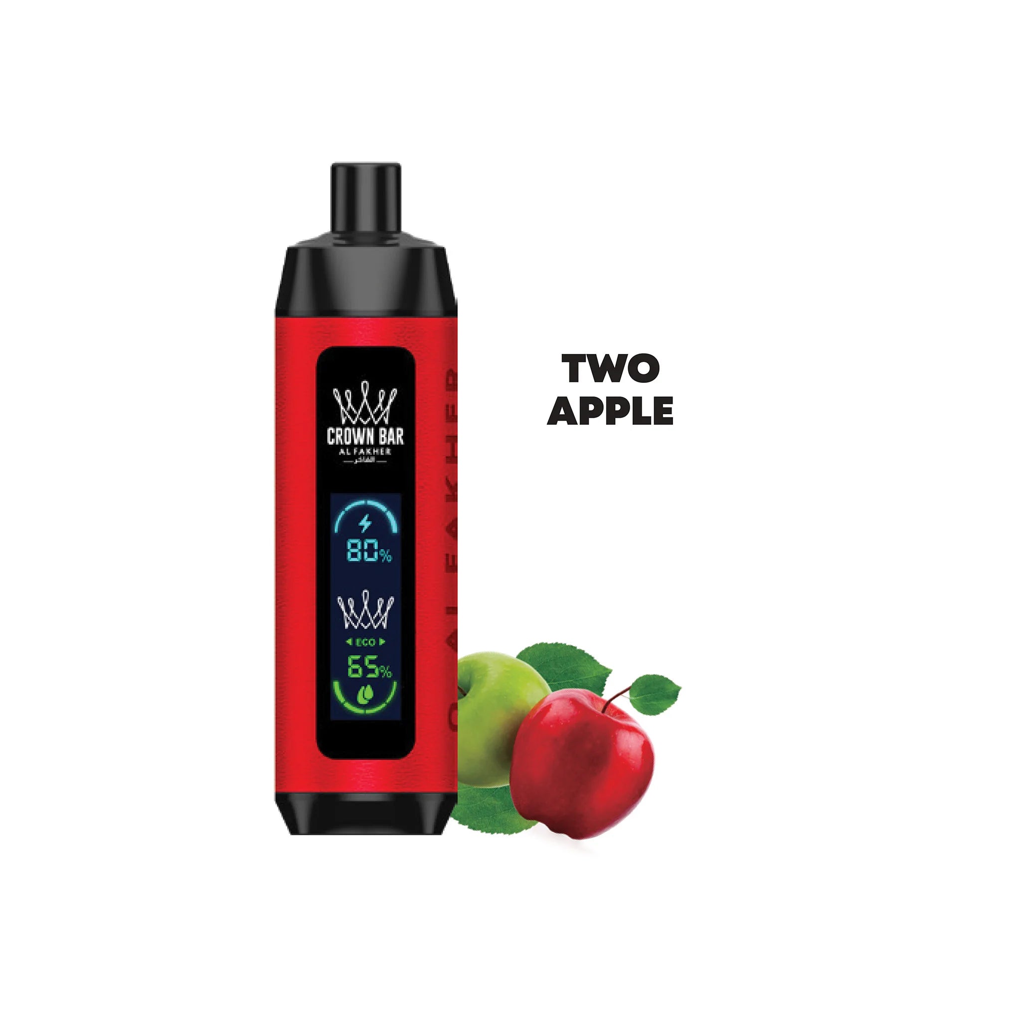 crown bar al fakher two apple AL FAKHER CROWN BAR DISPOSABLE TWO APPLE 8000 PUFFS – Elite Cigs &  Vaporizers