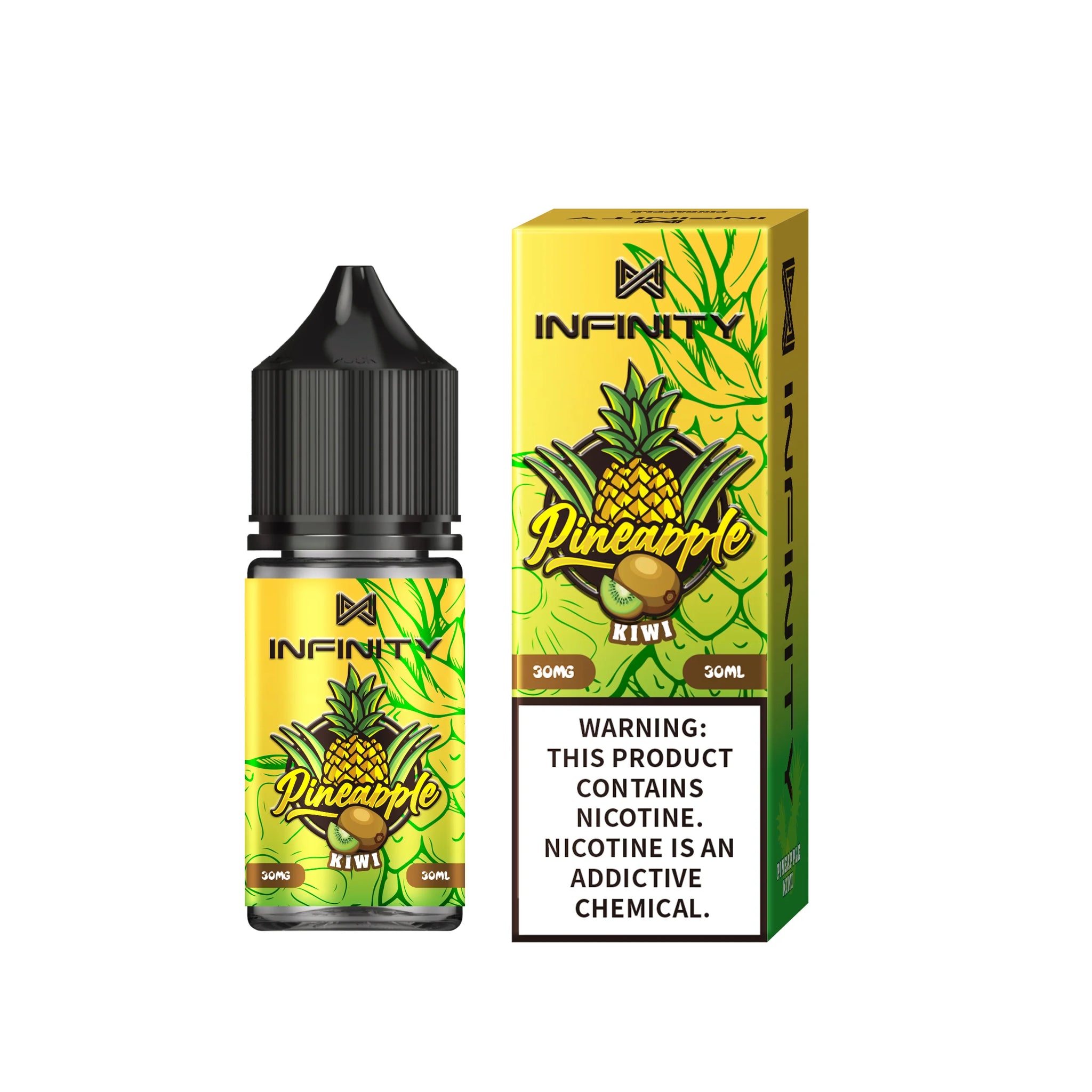 Infinity Pineapple Kiwi Ice Saltnic 30ML – Elite Cigs & Vaporizers