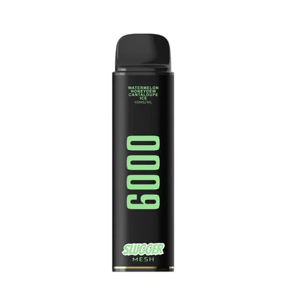 SLUGGER DISPOSABLE WATERMELON HONEYDEW CANTALOUPE ICE 6000 PUFF 40MG