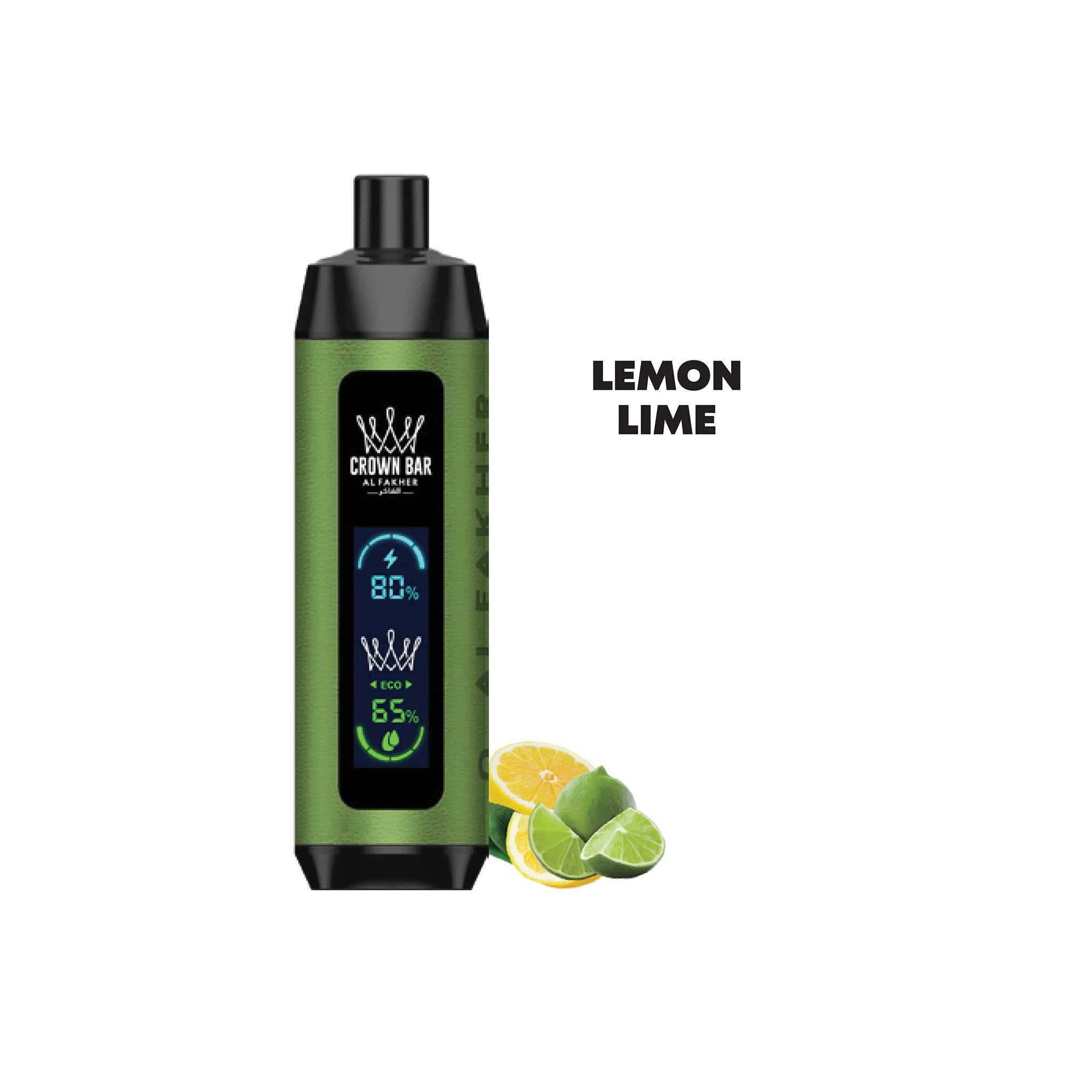 AL FAKHER CROWN BAR DISPOSABLE LEMON LIME 8000 PUFFS – Elite Cigs &  Vaporizers