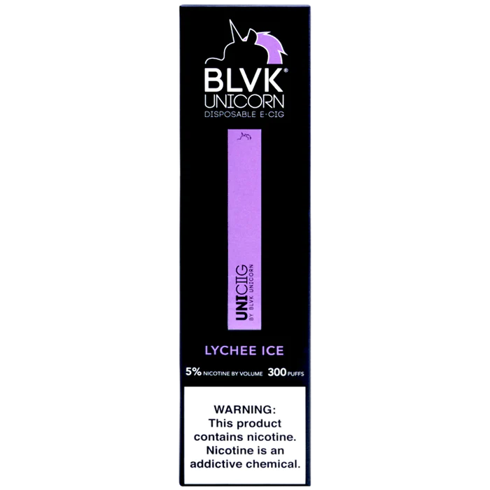 elf bar vape uk Disposable Vape Spearmint Menthol By BLVK Unicorn Nicotine Salt 30ml main image 1
