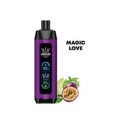 AL FAKHER CROWN BAR DISPOSABLE MAGIC LOVE 8000 PUFFS