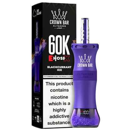AL FAKHER CLOUD X BLACKCURRANT ICE 60000 PUFF 06MG