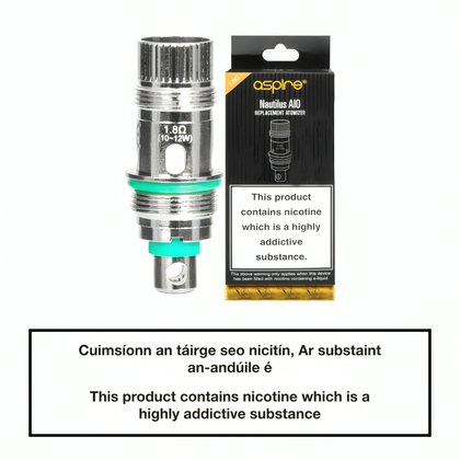 Aspire Nautilus AIO 1.8 Ohm Replacement Coil