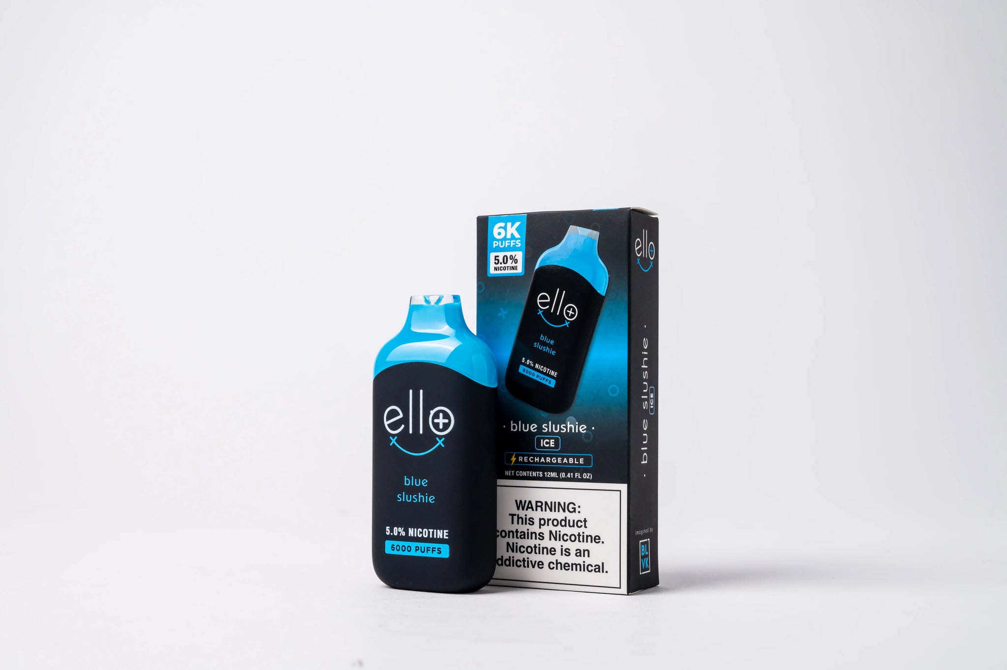BLVK Ello Disposable Blue Slushie Ice Elite Cigs & Vaporizers BLVK Ello Disposable Blue Slushie Ice Elite Cigs & Vaporizers