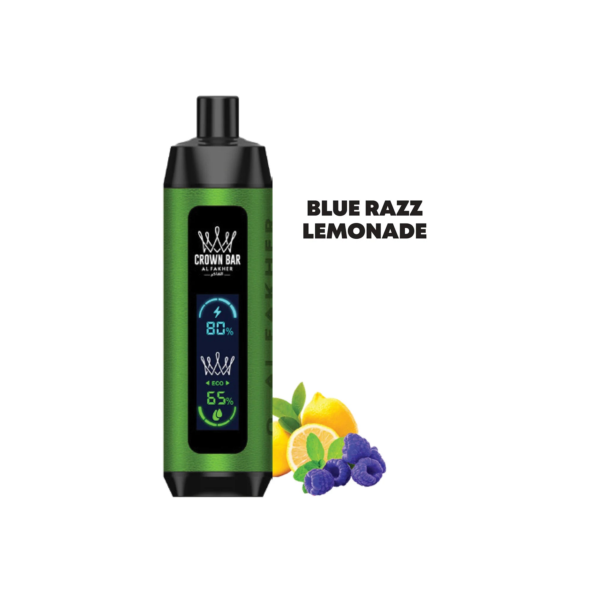 al fakher crown bar blue razz lemonade AL FAKHER CROWN BAR DISPOSABLE BLUE RAZZ LEMONADE 8000 PUFFS – Elite Cigs &  Vaporizers