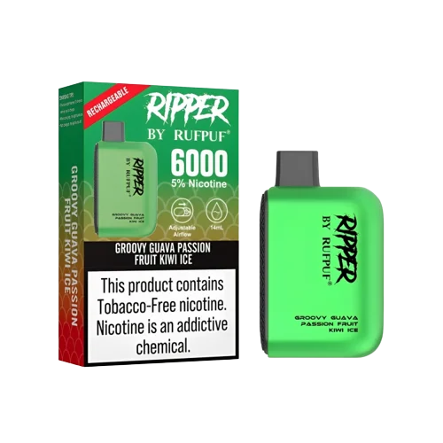 Ripper by RUFPUF - Groovy Guava Passion Fruit Kiwi Ice