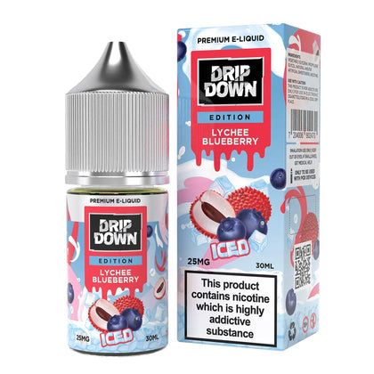 DRIP DOWN EDITION LYCHEE BLUEBERRY ICED 30ML