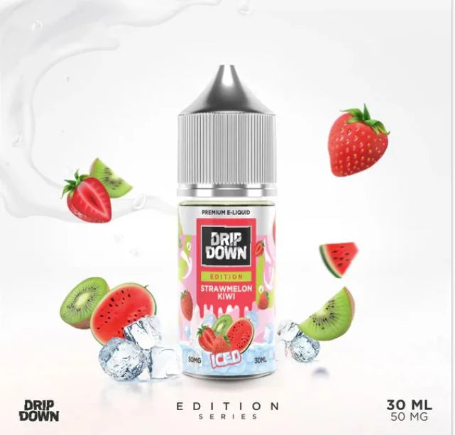 Drip Down Strawmelon Kiwi Iced 50MG 30ML