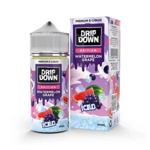 Drip Down Watermelon Grape Iced 6MG 100ML