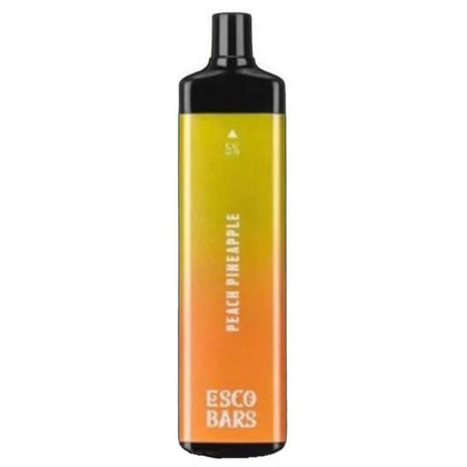 ESCO BARS DISPOSABLE PEACH PINEAPPLE 5% 5000 PUFFS