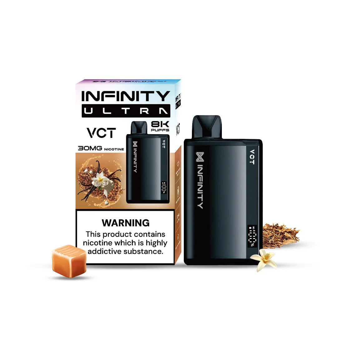 INFINITY DISPOSABLE ULTRA VCT ICE 8000 30MG Elite Cigs & Vaporizers INFINITY DISPOSABLE ULTRA VCT ICE 8000 30MG Elite Cigs & Vaporizers