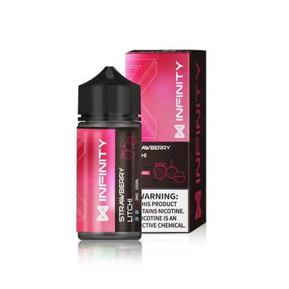 INFINITY STRAWBERRY LYCHEE ICE FREE BASE 100ML