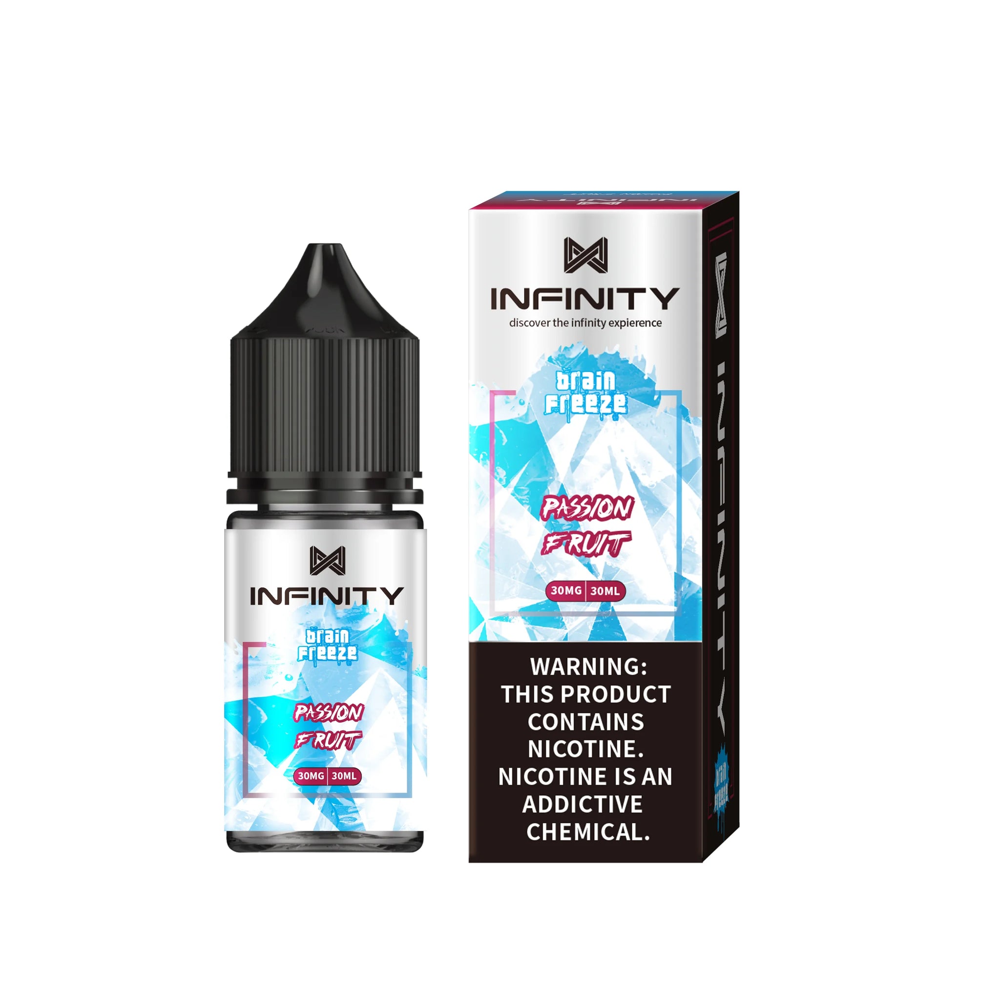 Infinity Brain Freeze Passion Fruit Ice SaltNic 30ML Elite Cigs & Vaporizers Infinity Brain Freeze Passion Fruit Ice SaltNic 30ML Elite Cigs & Vaporizers