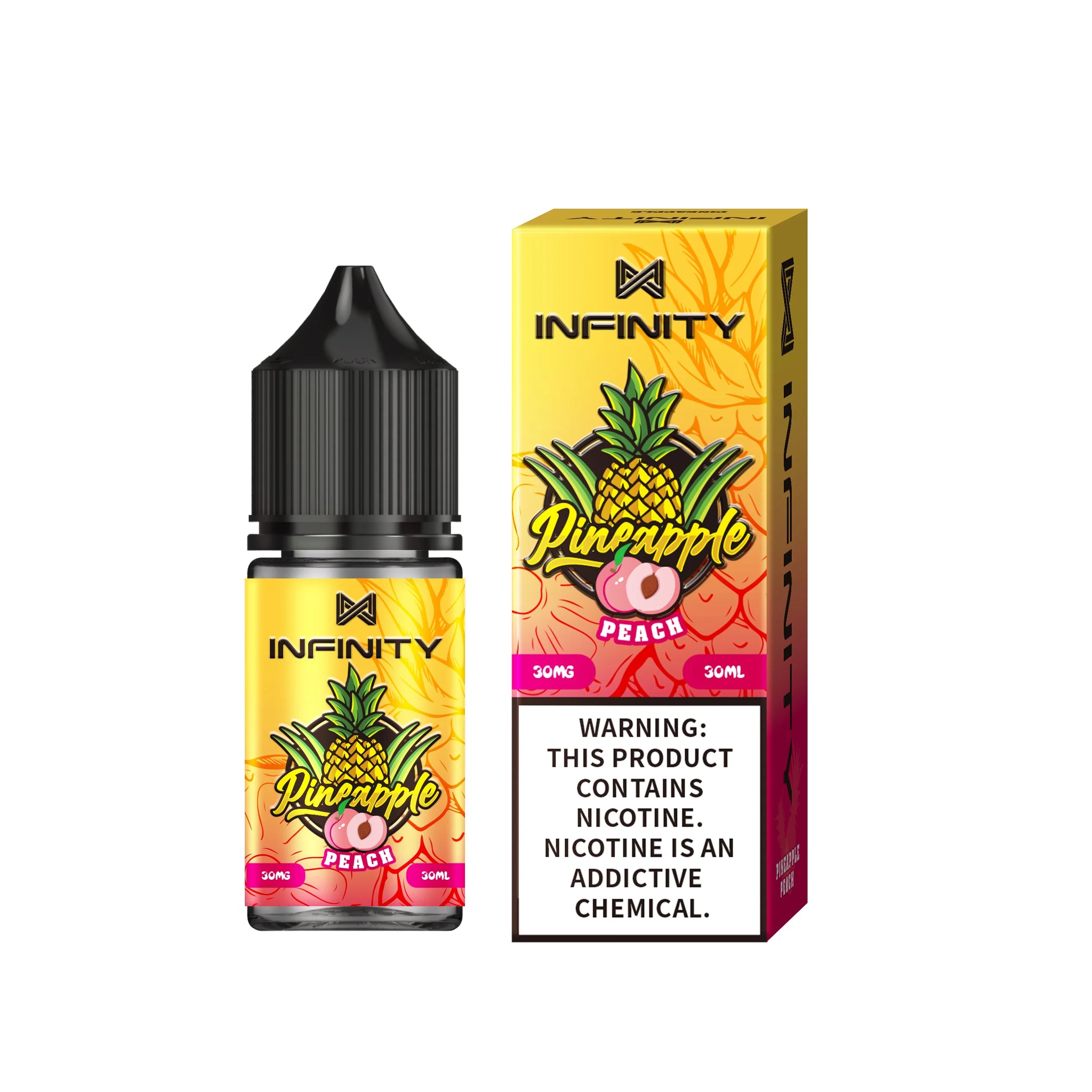 best pineapple vape juice Infinity Pineapple Peach Ice Saltnic 30ML – Elite Cigs & Vaporizers