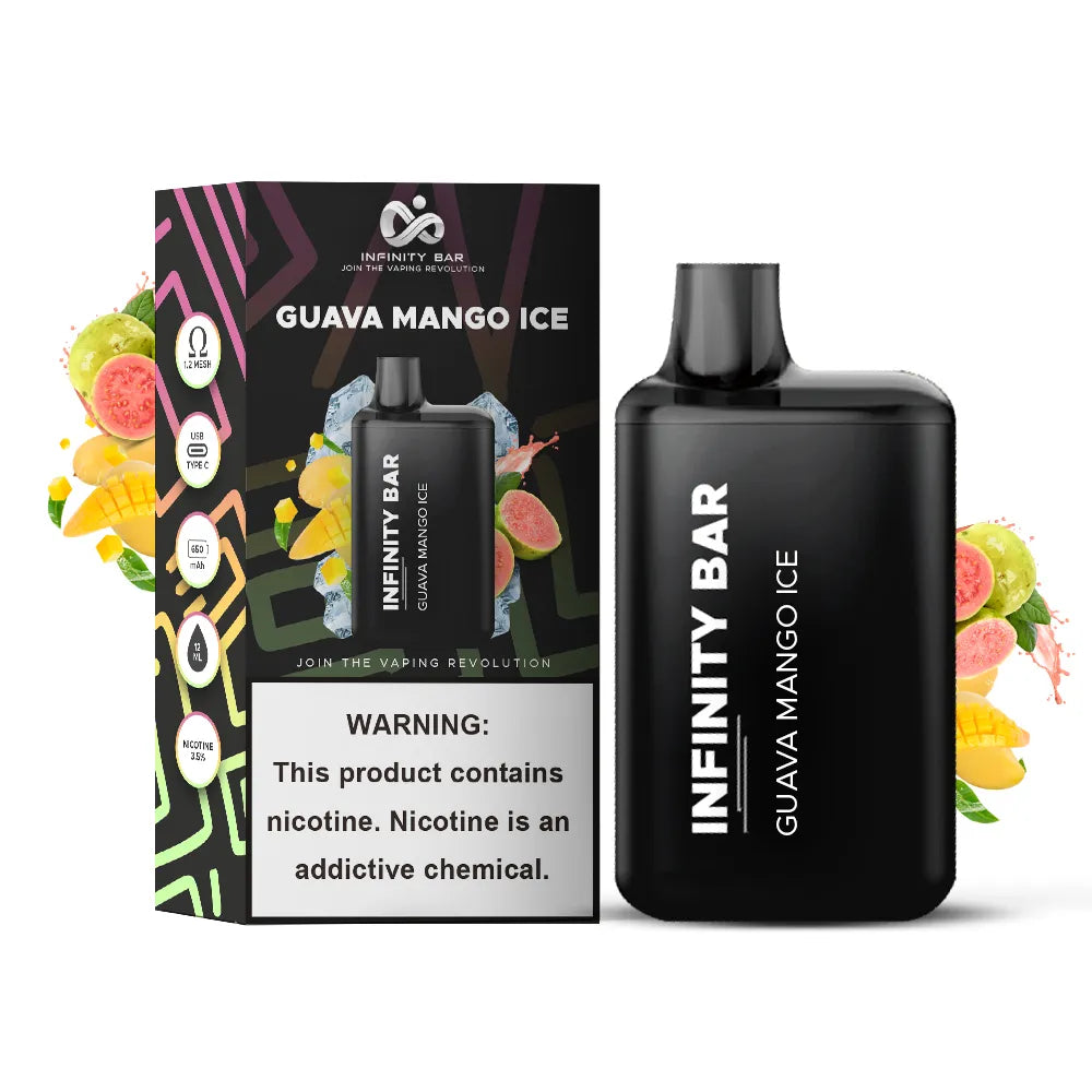 Infinity Disposable Vape Guava Mango Ice – Elite Cigs & Vaporizers