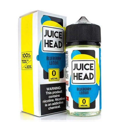 JUICE HEAD EXTRA FREEZE BLUEBERRY LEMON ICE FREEBASE 100ML
