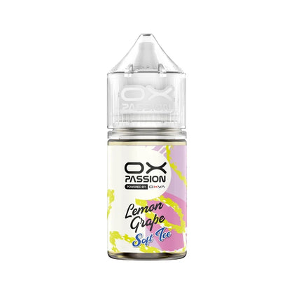 OXVA OX PASSION SOFT LEMON GRAPE ICE  SALTNIC 30ML