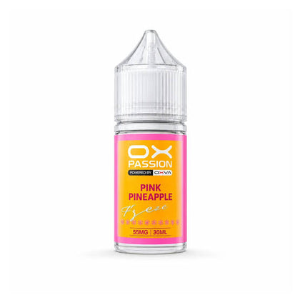 OXVA OX PASSION FREEZE PINK PINEAPPLE ICE  SALTNIC 30ML