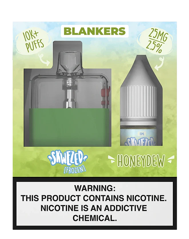 New In Disposable  Tagged "SKWEZED" Elite Cigs & Vaporizers