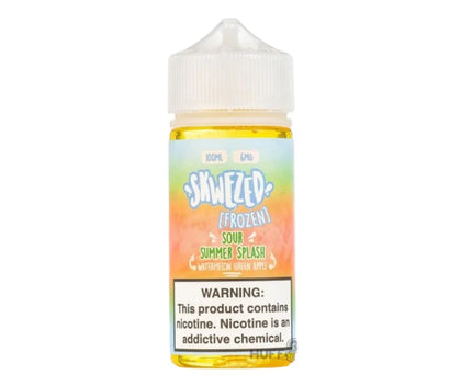 Skwezed Frozen Sour Summer Splash Watermelon Green Apple Ice Free Base 100ml