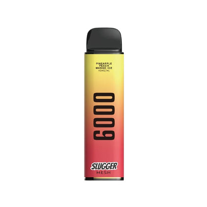 SLUGGER DISPOSABLE PINEAPPLE PEACH MANGO ICE 6000 PUFF 40MG