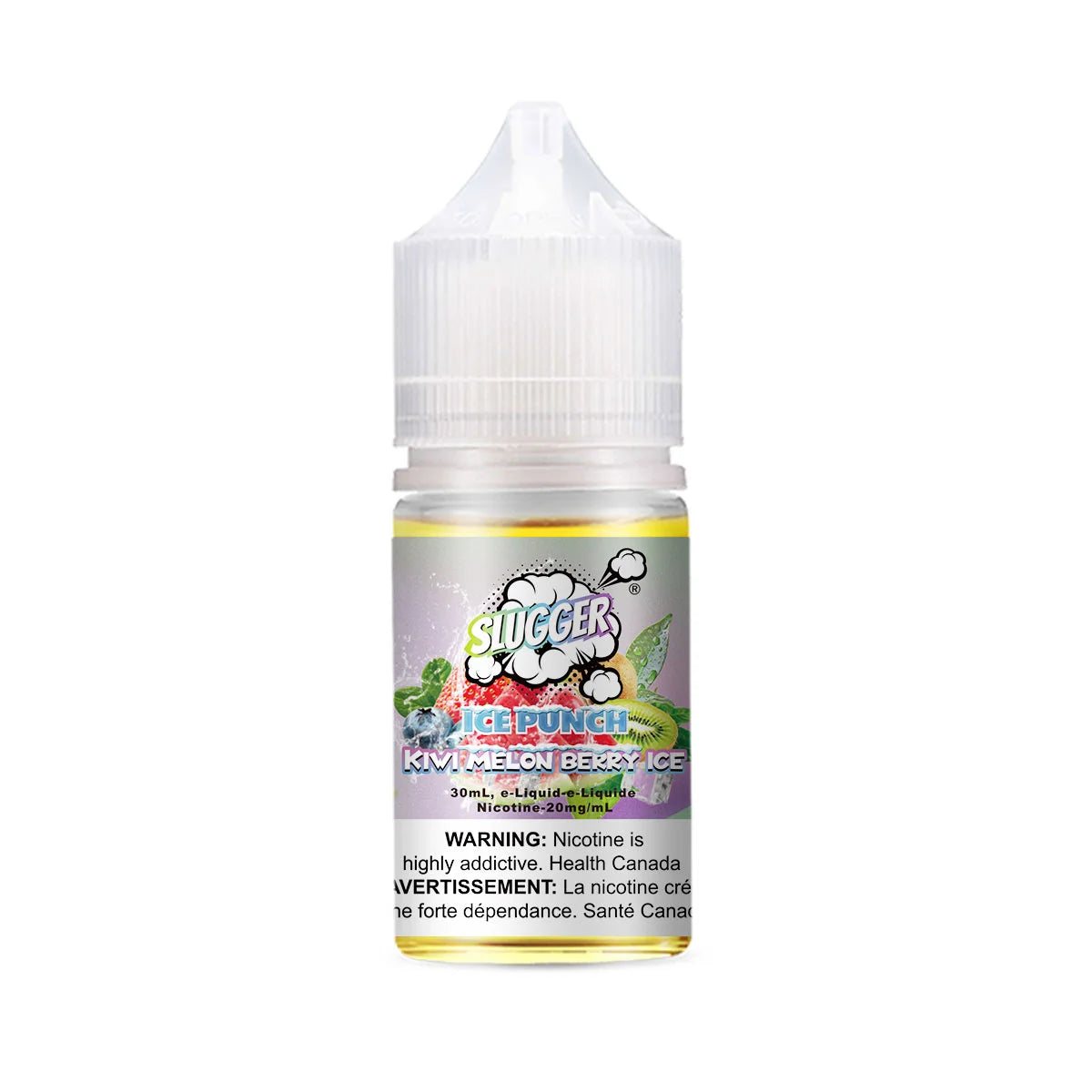 coconut vape juice Slugger Salt Ice Punch Kiwi Melon Berry Ice 30ml – Elite Cigs & Vaporizers