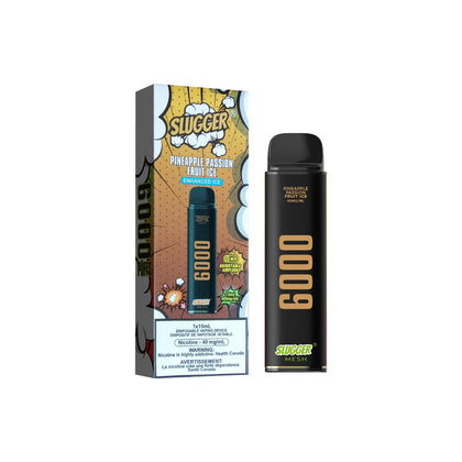 SLUGGER DISPOSABLE PINEAPPLE PASSION ICE 6000 PUFF 40MG
