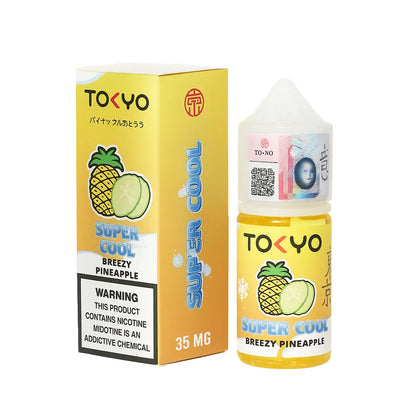 TOKYO SUPER COOL BREEZY PINEAPPLE FRUIT ICE SALTNIC 30ML