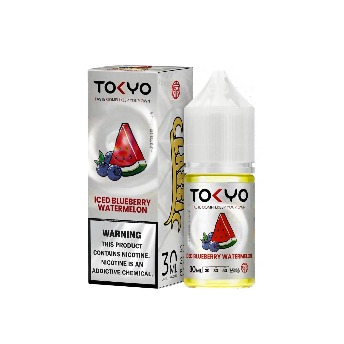 TOKYO SUPER COOL PASSION FRUIT KIWI ICE SALTNIC 30ML – Elite Cigs