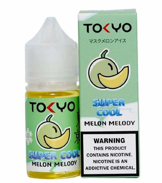 Tokyo Saltnic Super Cool Melon Melody 30ml – Elite Cigs & Vaporizers