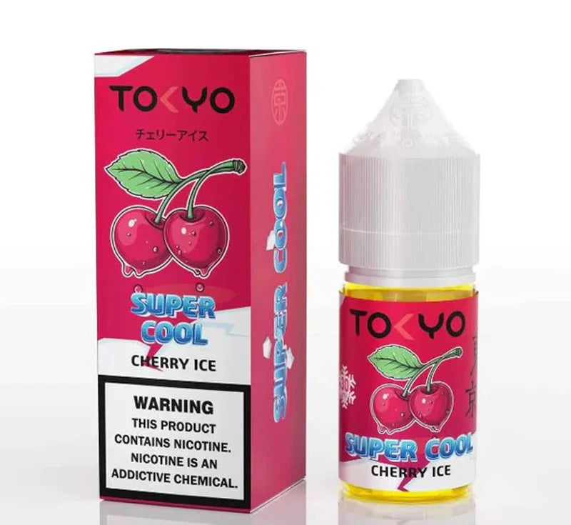 Tokyo Super Cool Cherry Ice Ice Saltnic 30ml – Elite Cigs & Vaporizers