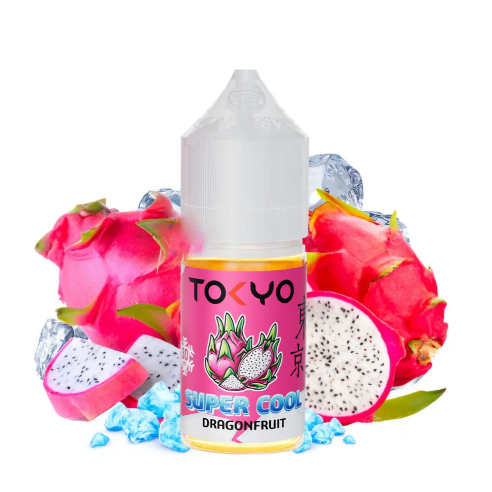 Tokyo Super Cool Dragon Fruit Ice Saltnic 30ml Elite Cigs & Vaporizers Tokyo Super Cool Dragon Fruit Ice Saltnic 30ml Elite Cigs & Vaporizers