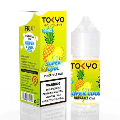 TOKYO SUPER COOL PINEAPPLE KIWI ICE SALTNIC 30ML