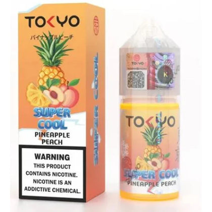 TOKYO SUPER COOL PINEAPPLE PEACH ICE SALTNIC 30ML