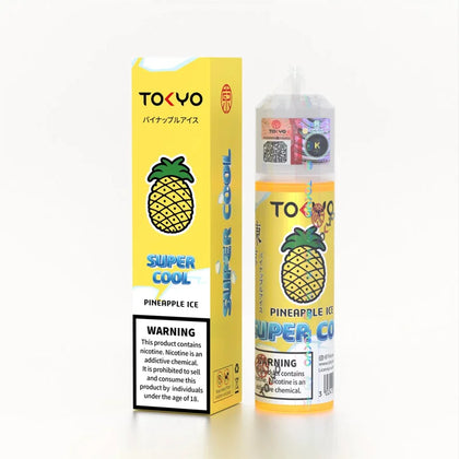 TOKYO SUPER COOL PINEAPPLE ICE FREE BASE 60ML
