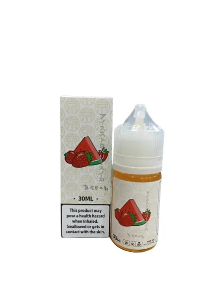 Tokyo Saltnic Iced Strawberry Watermelon 30ml/30mg  Elite Cigs & Vaporizers