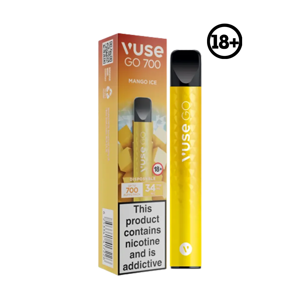 Vuse GO Disposable Mango Ice 34mg 700 Puff 