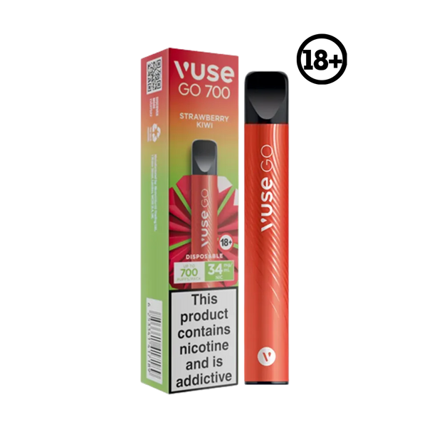 vuse go strawberry kiwi Vuse GO Disposable Strawberry Kiwi 34mg 700 Puff – Elite Cigs & Vaporizers