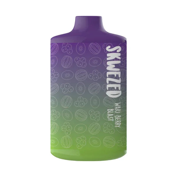 skwezed disposable vape SKWEZED DISPOSABLE WAKI BERRY BLAST 5000 PUFF 5% – Elite Cigs & Vaporizers