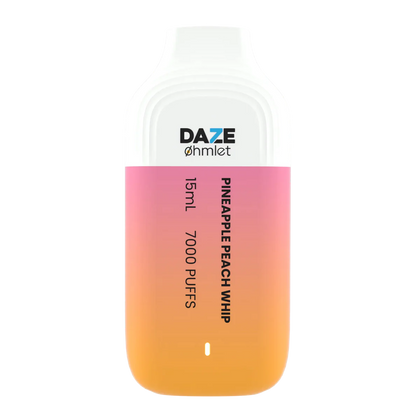 DAZE DISPOSABLE PINAPPLE PEACH WHIP 5% 7000 PUFFS