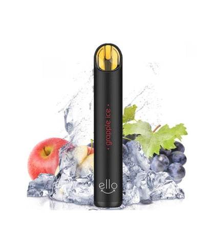 BLVK ELLO TOBACCO FREE DISPOSABLE GRAPPLE ICE 5% 3500 PUFFS