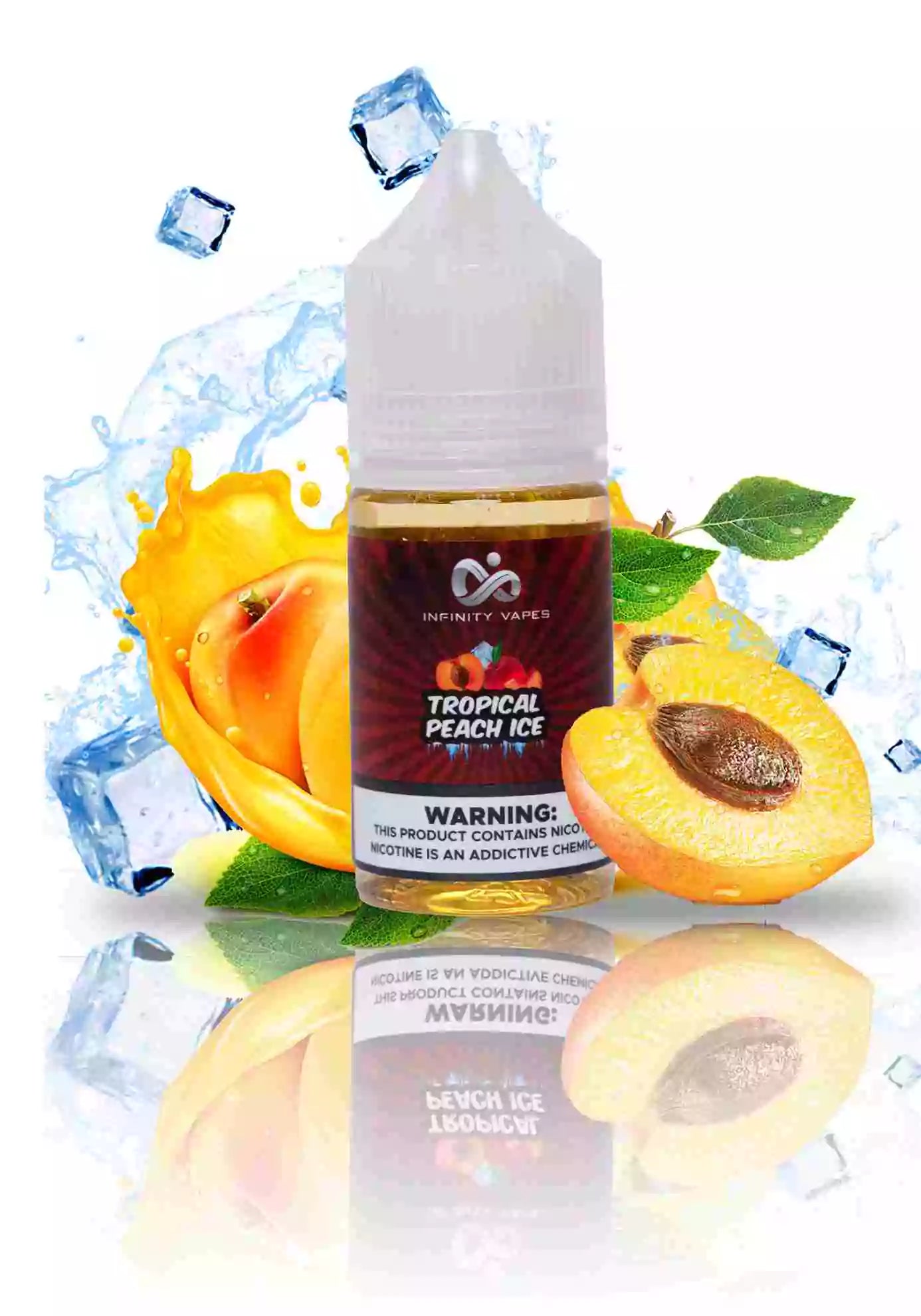 INFINITY TROPICAL PEACH ICE 30ML  Elite Cigs & Vaporizers