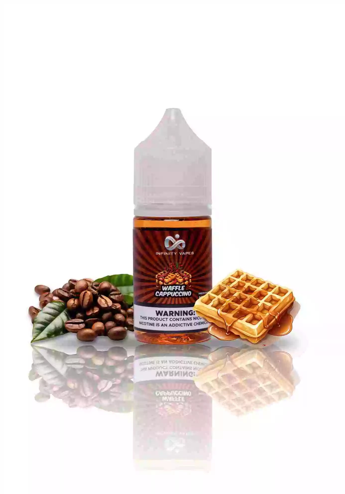 Infinity Waffle Cappuccino 30ml Elite Cigs & Vaporizers Infinity Waffle Cappuccino 30ml Elite Cigs & Vaporizers