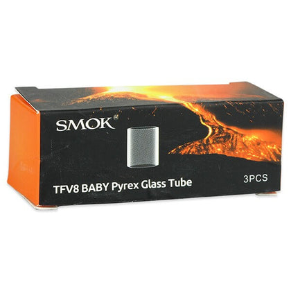 GLASS 1 X SMOK TFV8 BABY PYREX GLASS TUBE 1