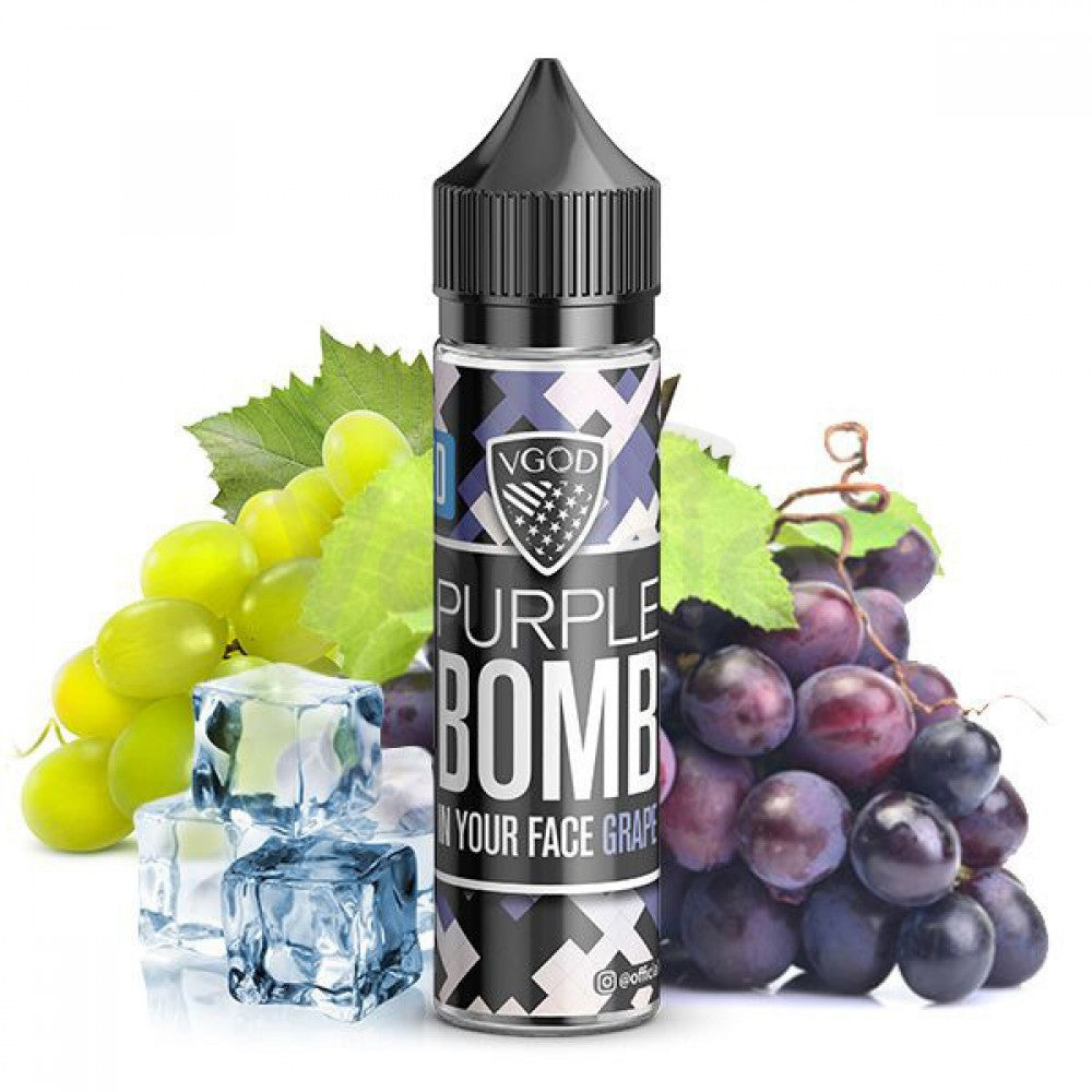 PURPLE BOMB ICED VGOD E-LIQUID 60ML – Elite Cigs & Vaporizers