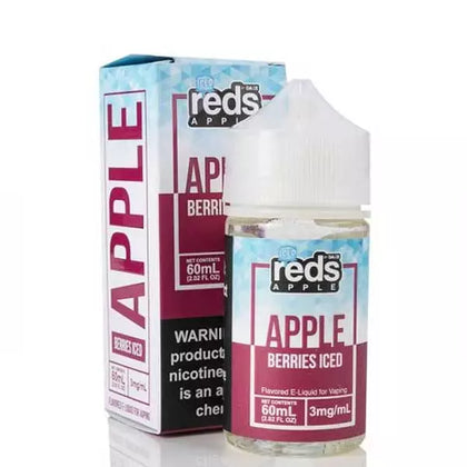 7 DAZE - ICED REDS APPLE BERRIES 60ML ( 3 , 6 , 12 mg)